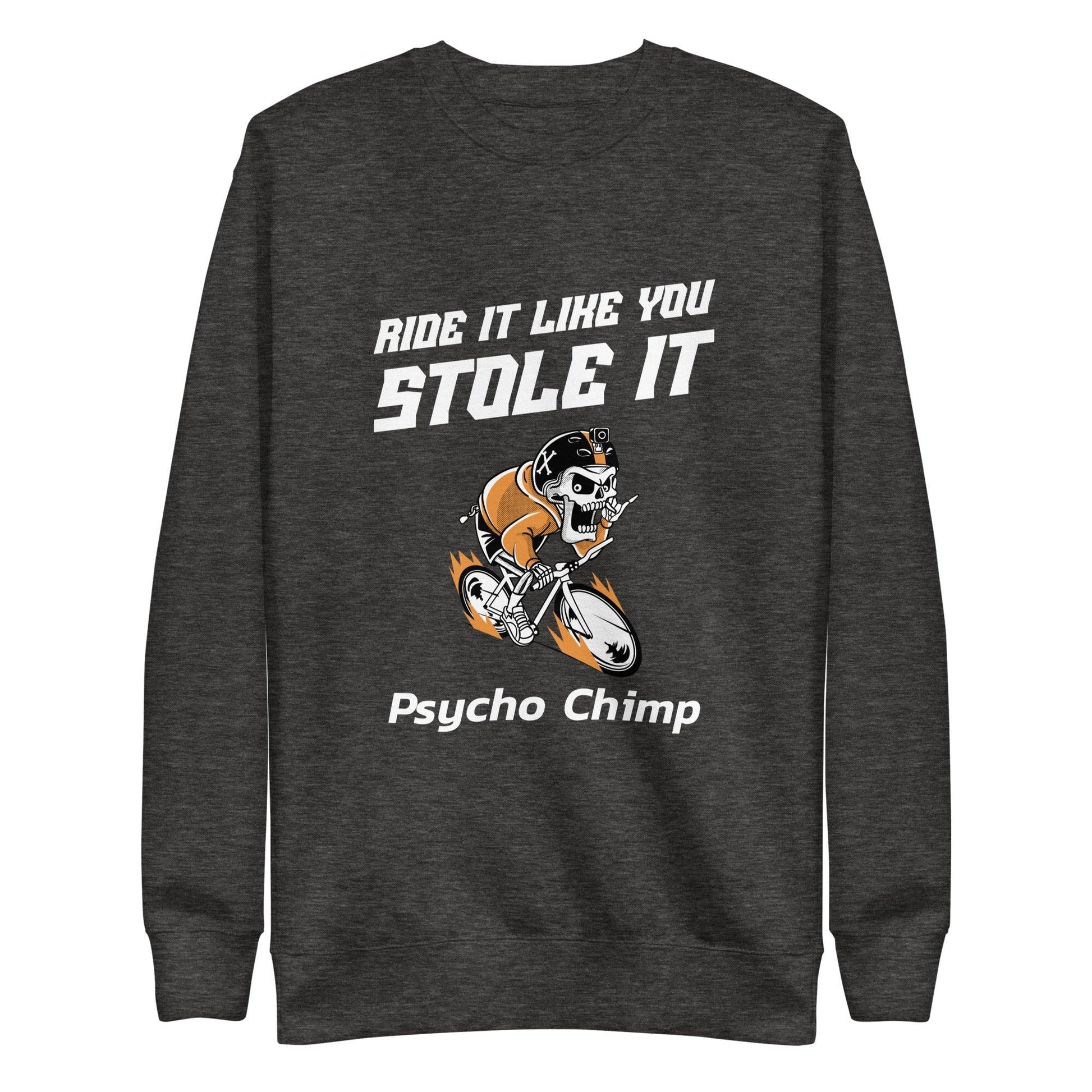 Men's Premium Sweatshirt - Psycho Chimp