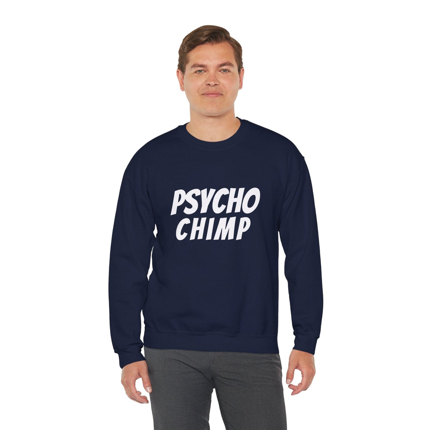 Psycho Crewneck Sweatshirt - Psycho Chimp