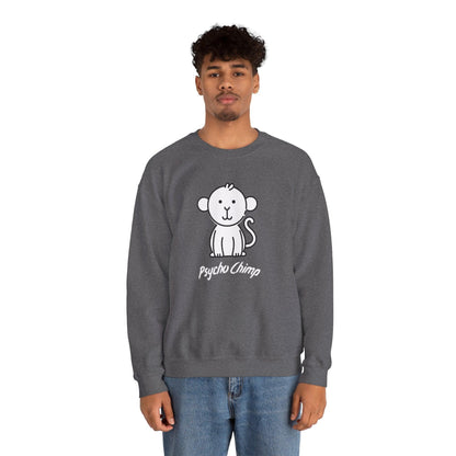 Psycho Crewneck Sweatshirt - Psycho Chimp