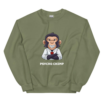 Unisex Sweatshirt - Psycho Chimp
