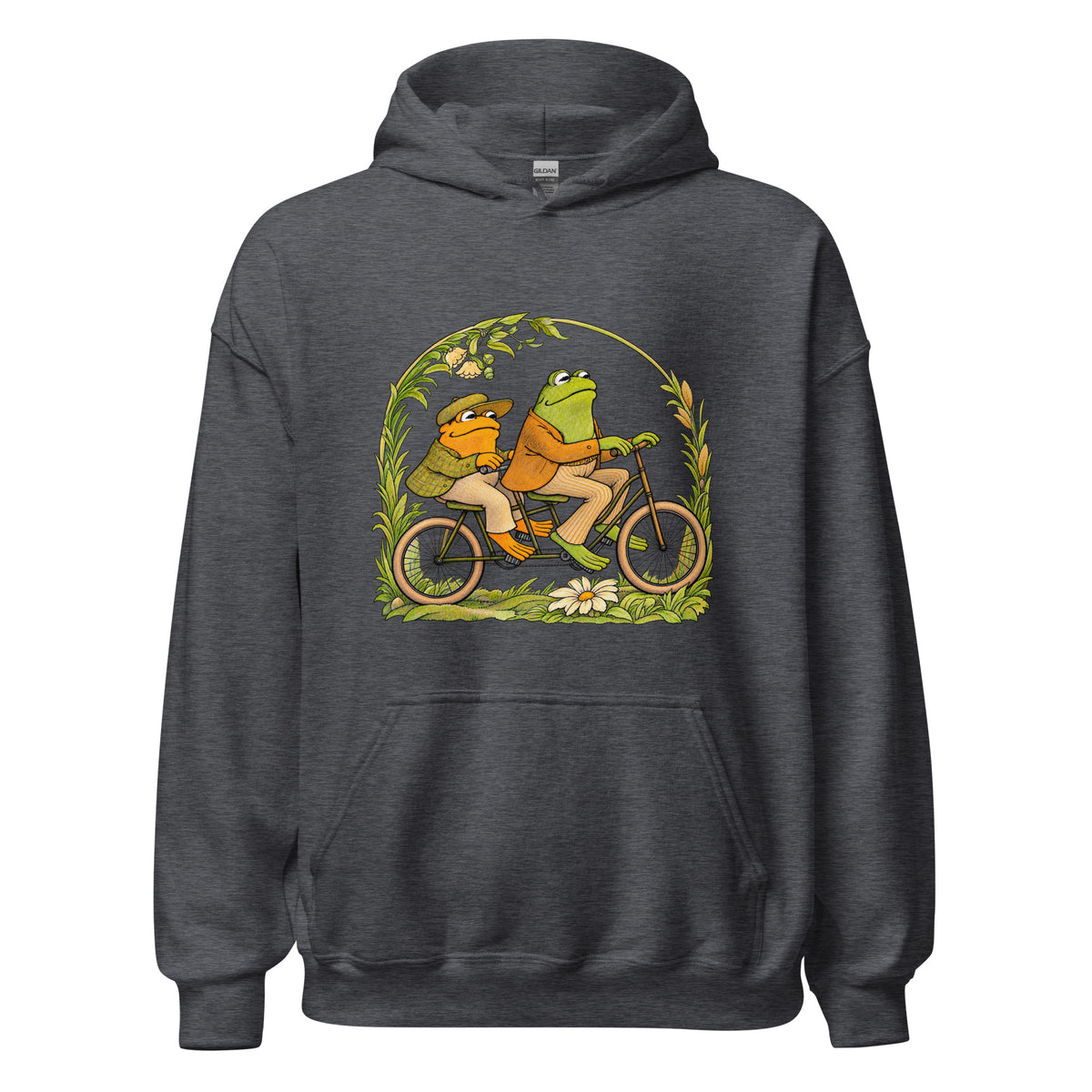 Grey - Frog and Toad Unisex Hoodie